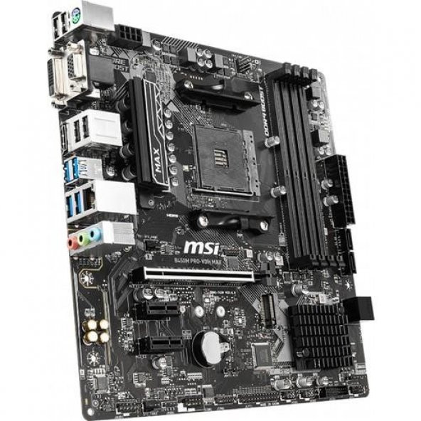Msı B450M PRO-VDH MAX AMD AM4 DDR4 Anakart - 2