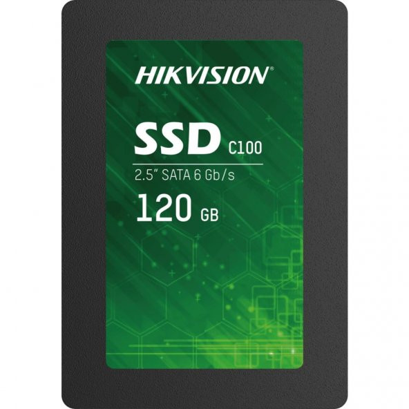 Hikvision 120Gb Ssd Disk Sata 3 Hs-Ssd-C100-120G 550Mb-420Mb Harddisk