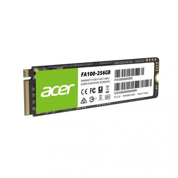 Acer FA100 256GB (BL.9BWWA.118) Ssd (HDDSSD0003FA256) Harddisk - 2