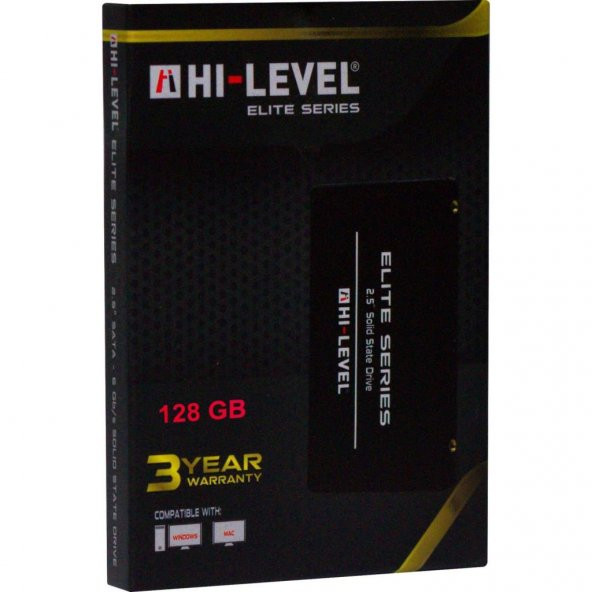 Hi-Level 128GB Elite 560MB-540MB-s Sata 3 2.5" SSD HLV-SSD30ELT-128G Ssd Harddisk - 2