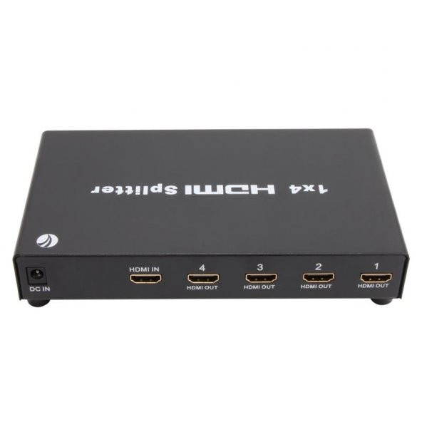 Vcom DD414A 1-4 Port 1.4V 1080P Metal Hdmi Splitter - Resim 2