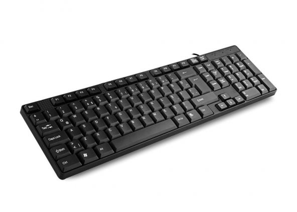 Everest KB-871U Siyah Q Usb Kablolu Standart 108 Tuşlu Klavye - 2