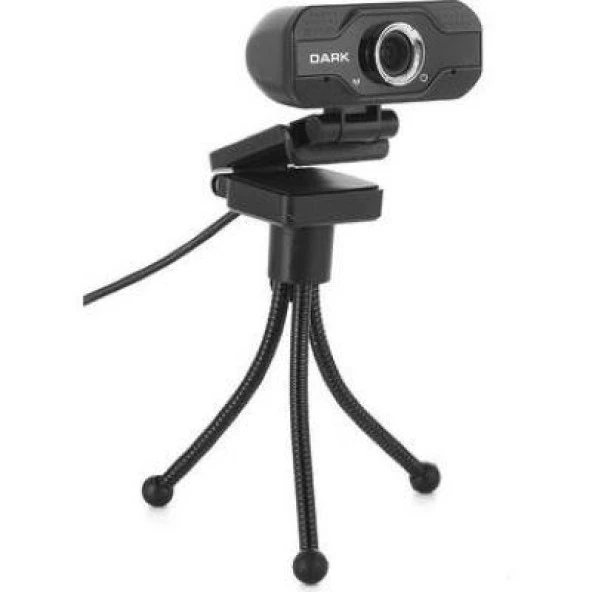 Dark WCAM11 1080P USB Web Kamera & Mini Tripod - 1
