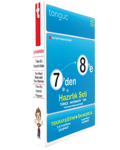 Tonguç 7'den 8'e Hazırlık Seti