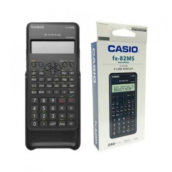 Casio FX-82MS 2. Versiyon Bilimsel Fonksiyonlu Hesap Makinesi - 2