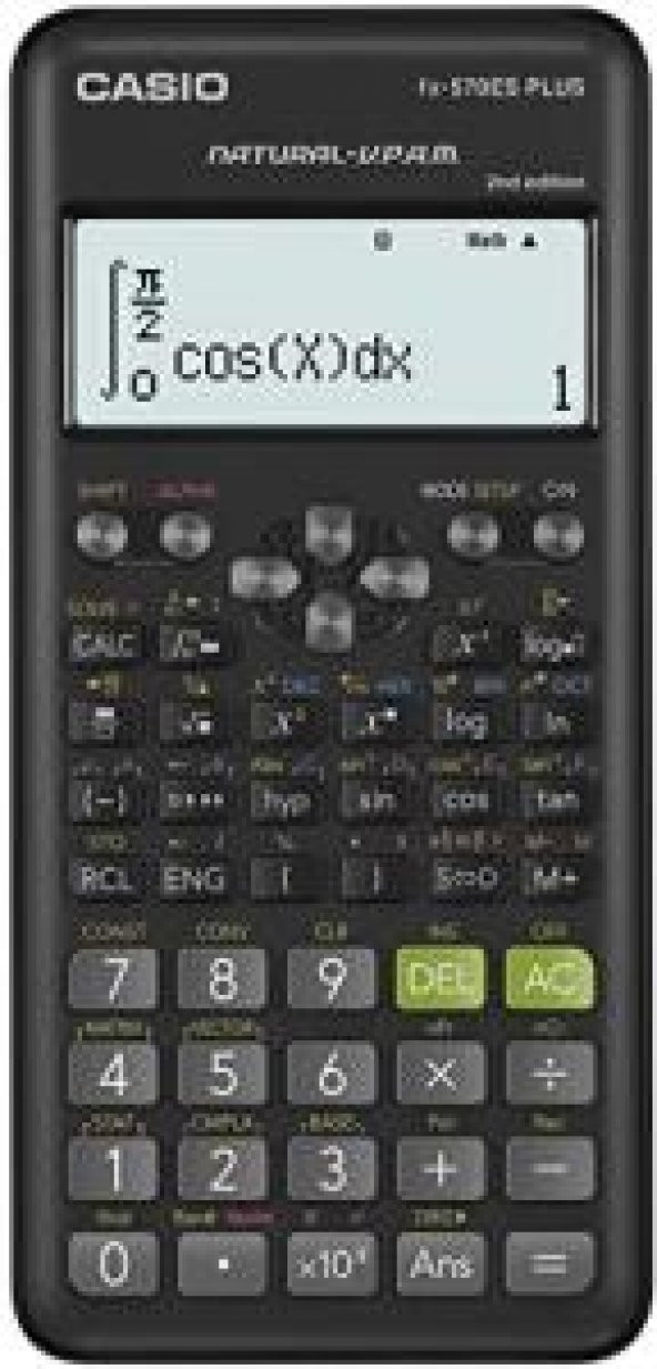 Casio FX-570ES PLUS 2. Versiyon Bilimsel Fonksiyonlu Hesap Makinesi - 2