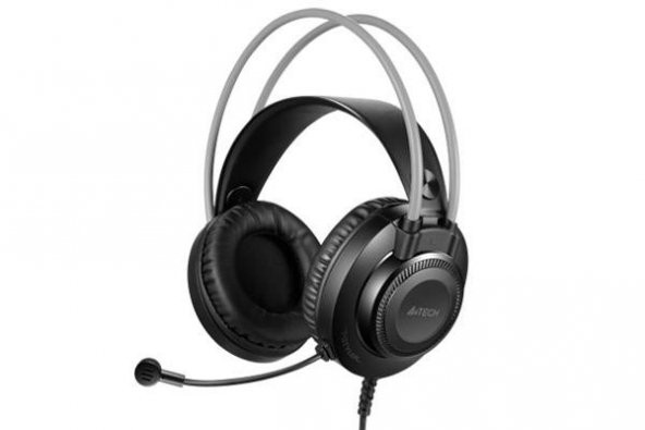 A4 Tech FH-200U Kablolu Gri Usb Mikrofonlu Kulaklık - 2