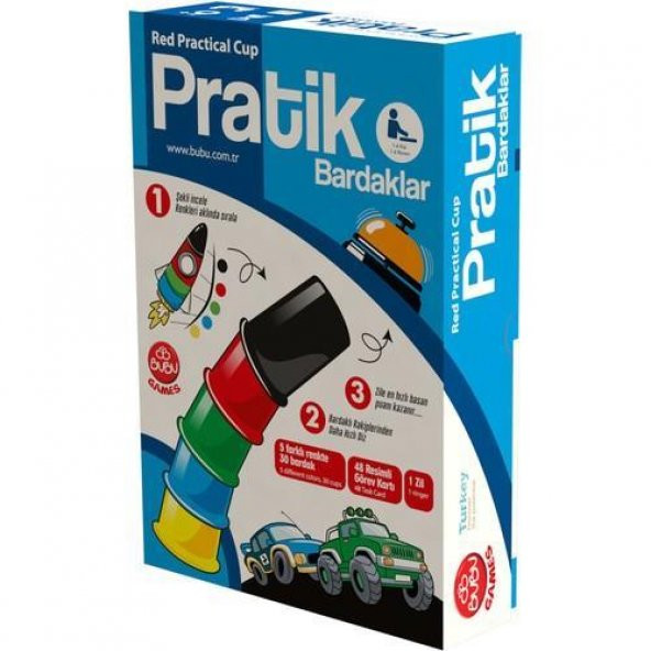Bu-Bu Games Pratik Bardaklar BUBU-GM0004