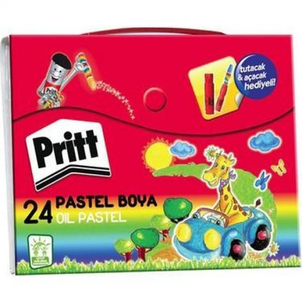 Pritt Pastel Boya Çantalı 24 Renk 1048064