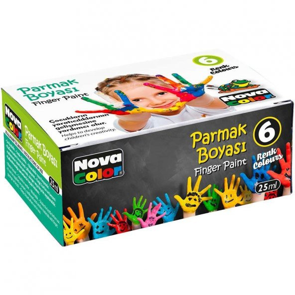 Nova Color Parmak Boyası 6 LI NC-138