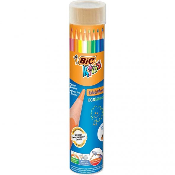 Bic Kuru Boya Evolution Metal Tüp 12+1 958191