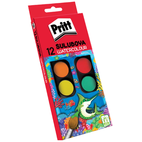Pritt Sulu Boya Küçük Boy 12 Renk 1048082