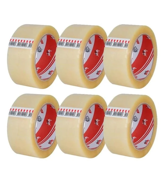 Vege Koli Bantı Aslan 45x100 Şeffaf 6'lı Paket