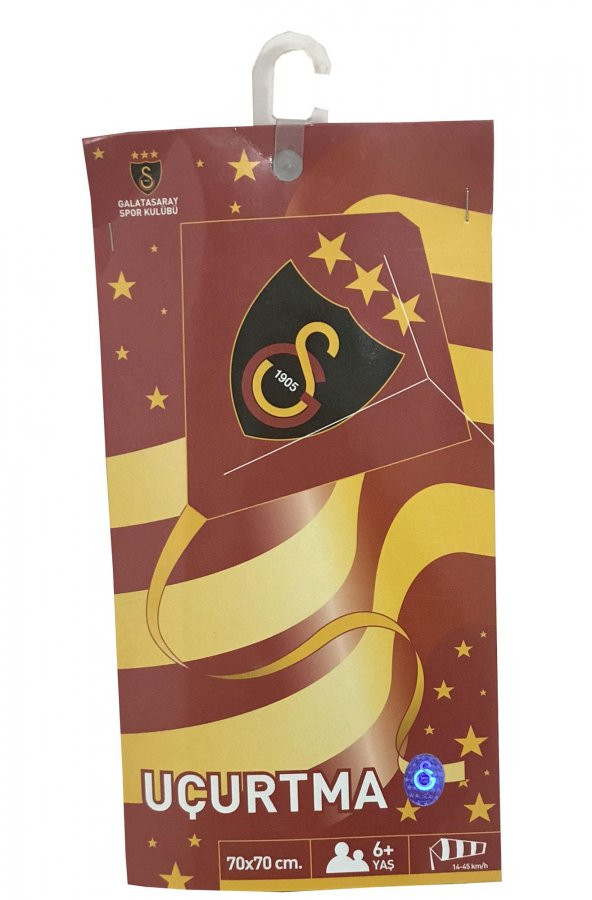 Galatasaray Lisanslı Uçurtma 70x70 Cm Fiber - 1