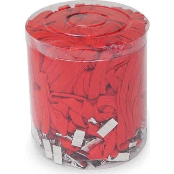 Persona Kart Askı İpi Yassı Örgü Kırmızı 504 ürün görseli