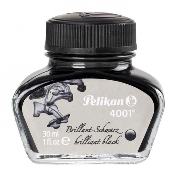 Pelikan Dolma Kalem Mürekkebi 30 ML Siyah 4001