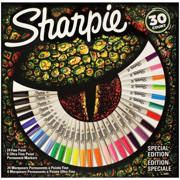 Sharpie Markör Permanent Fine Kertenkele 30 LU 2061335