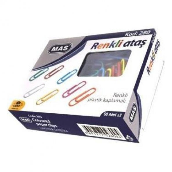 Mas Ataş Renkli 28 MM 280 ürün görseli 1