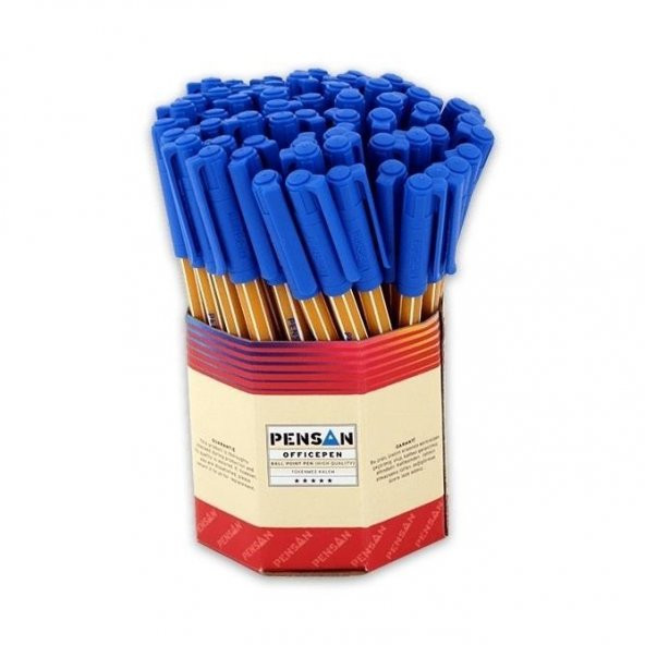 Pensan Tükenmez Kalem Office Pen Mavi 1010