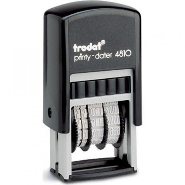 Trodat Tarih Kaşesi Otomatik Türkçe 3 MM Mavi Keçe 4810