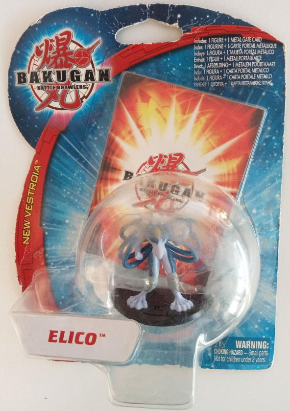 Elico Figür ve Kart Bakugan Orijinal Ürün - 1