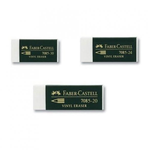 Faber-Castell  Öğrenci Silgisi 20li Beyaz (7085-20) 18 85 39 - 1