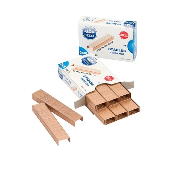 Delta Zımba Teli 1000 Lİ 24/6 Sarı 1551