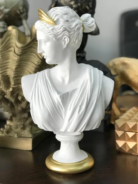 Diana Büst Büyük Boy Heykel - 5