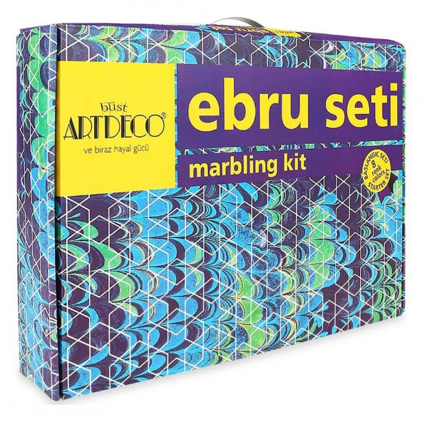 Artdeco Ebru Başlangıç Seti 8 Renk