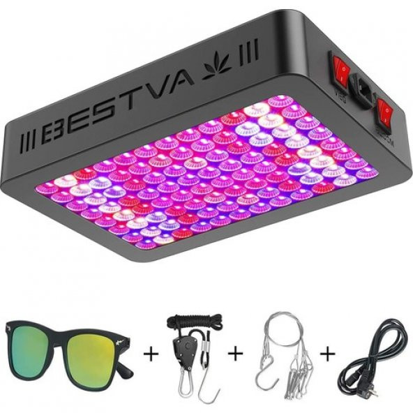 BESTVA Dual-Chip Series 1000W LED Full Spektrumlu Bitki Işığı