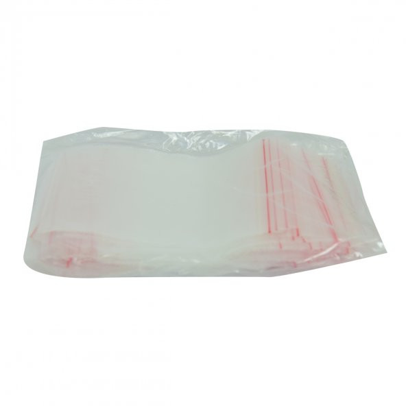 Kilitli Naylon Torba Poşet 10X12 Cm Şeffaf 100 Adet 1 Paket - 4