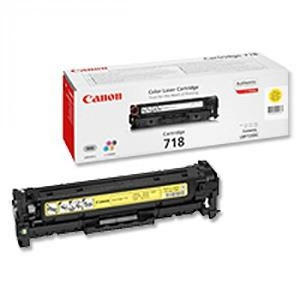Canon CRG-718Y Yellow Sarı Toner MF728-729 MFC8350-8580 LBP7210 ürün görseli