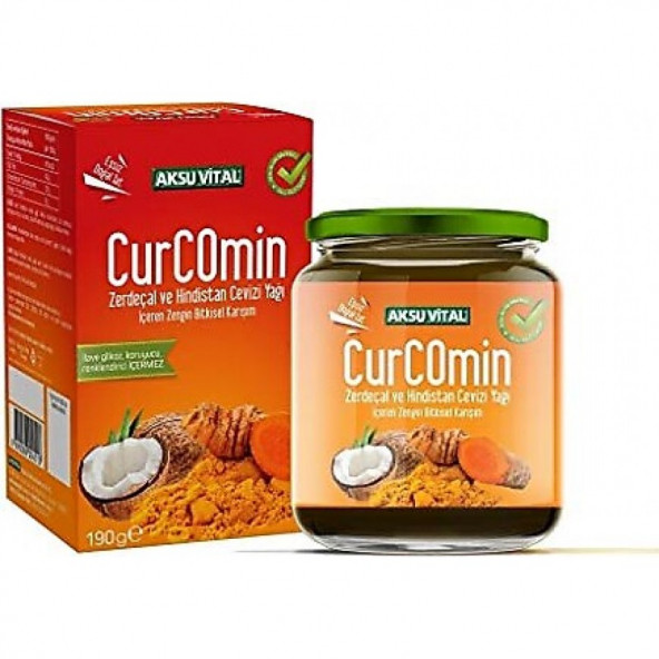 Curcomin Zerdeçal Ve Hindistan Ceviz Yağı Krem Macun
