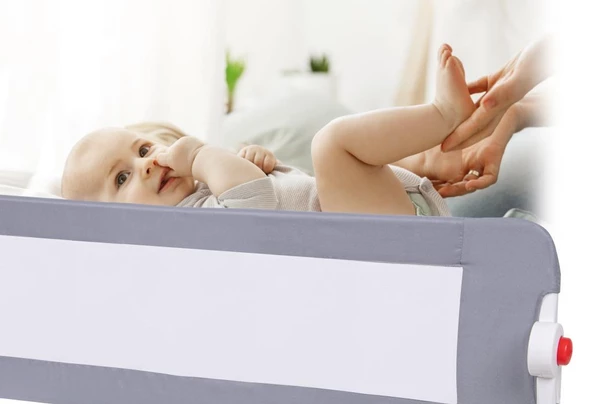 Tommybaby Katlanır Yatak Bariyeri Bebek Yatak Korkuluğu 120 cm - 2