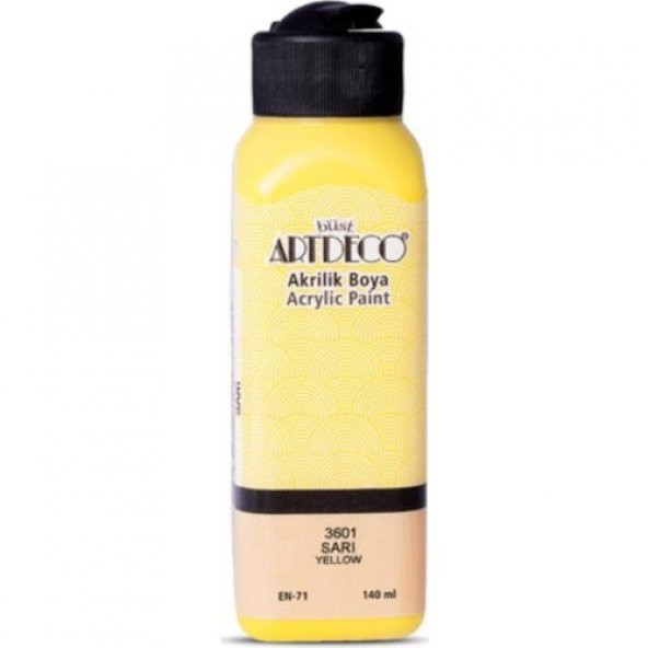 Artdeco Akrilik Boya 140 ML Okre Sarı 3065 ürün görseli 1