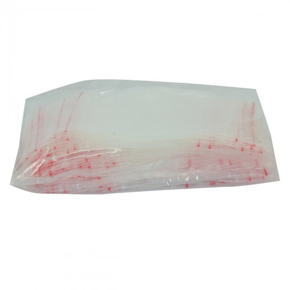 LokmanAVM Kilitli Naylon Torba Poşet 7X9 Cm Şeffaf 100 Adet 1 Paket - 4