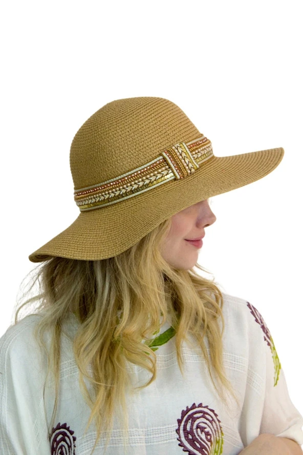 Kadın Hasır Şapka 1442 - 2