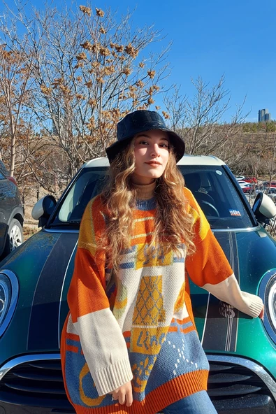 Kadın Bermuda Şapka 1128 Siyah - Resim 2