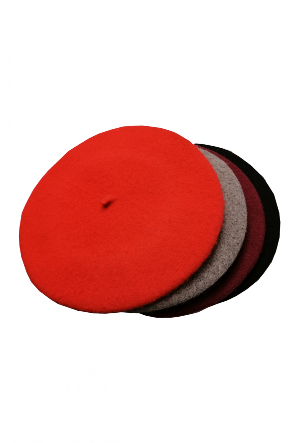 Kadın Ressam Şapka Lacivert 7267 - 2