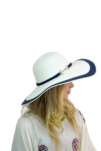 Kadın Hasır Şapka 3864 - 2