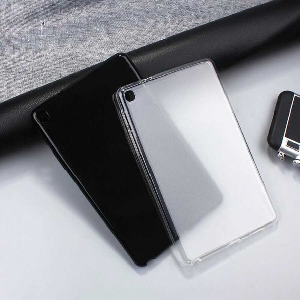 Galaxy Tab A7 Lite T225 Kılıf Zore Tablet Süper Silikon Kapak - 3