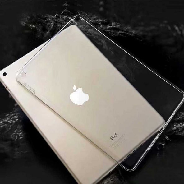 Apple iPad 10.2 (8.Nesil) Kılıf Zore Tablet Süper Silikon Kapak - 4