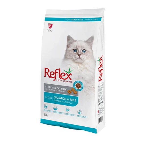 Reflex Sterilised Balıklı 15 kg Yetişkin Kedi Maması ürün görseli