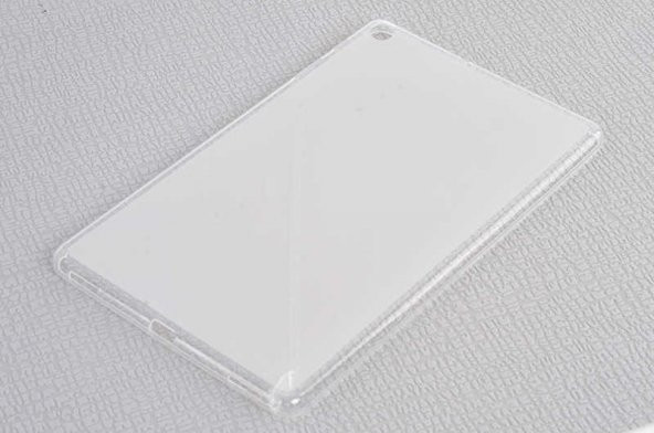 Samsung Galaxy Tab A 10.1 (2019) T510 Kılıf Şeffaf Süper Silikon Kamera Korumalı - 3