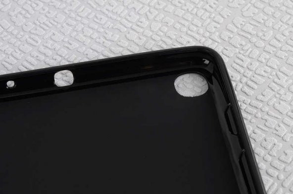 Samsung Galaxy Tab A 10.1 (2019) T510 Kılıf Şeffaf Süper Silikon Kamera Korumalı - 5