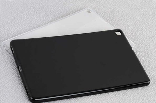 Samsung Galaxy Tab A 10.1 (2019) T510 Kılıf Şeffaf Süper Silikon Kamera Korumalı - 6
