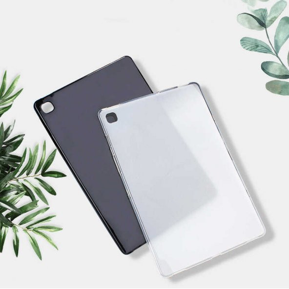 Samsung Galaxy Tab S6 Lite P610 Kılıf Zore Süper Silikon + Nano Cam Ekran Koruyucu - 3