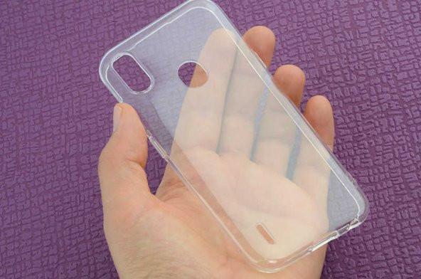 Casper Via E3 Kılıf Şeffaf Süper Silikon Kapak - 4