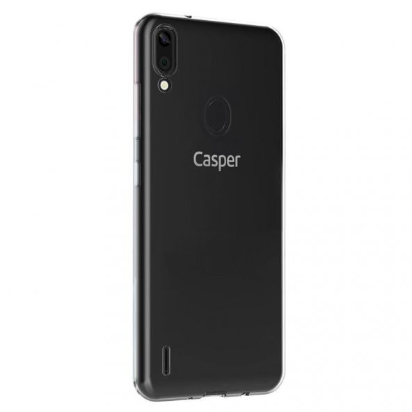 Casper Via E3 Kılıf Şeffaf Süper Silikon Kapak - 6