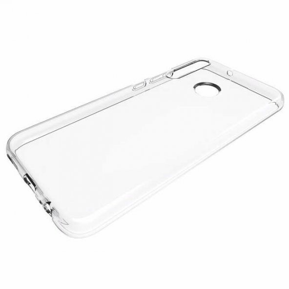 Huawei P40 Lite E Kılıf Şeffaf Süper Silikon Kamera Korumalı - 5